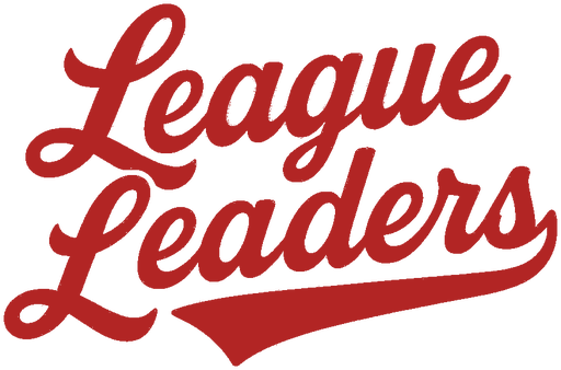 League Leaders script logo